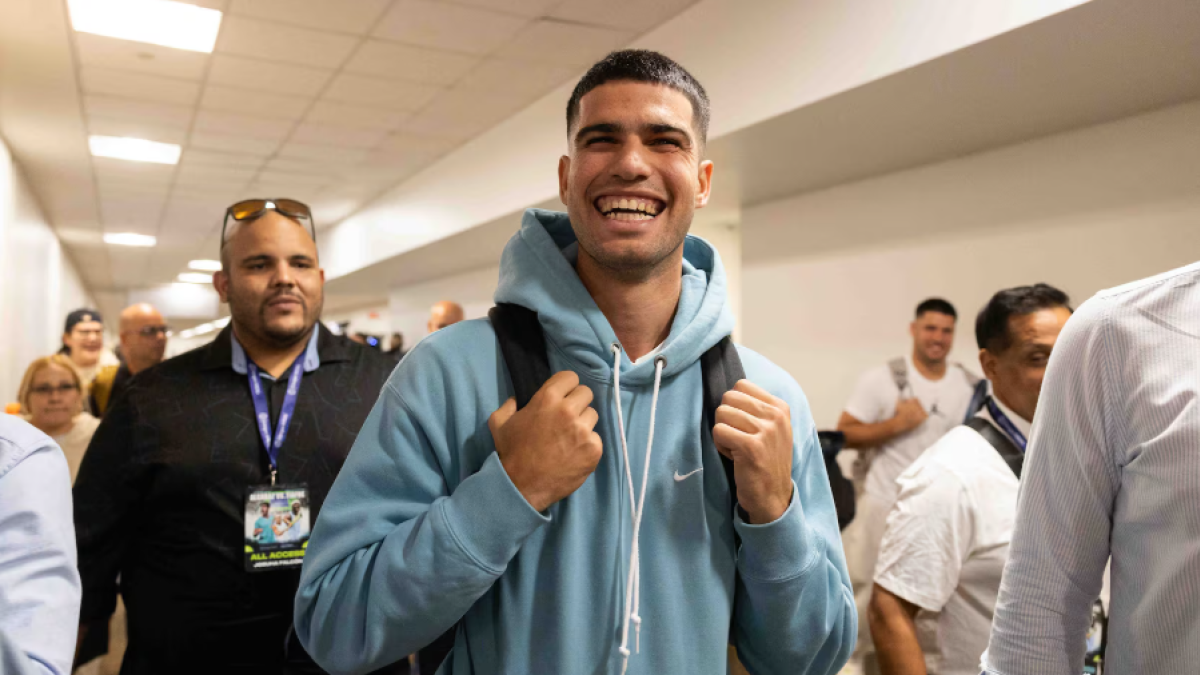 Carlos Alcaraz in Puerto Rico. Photo: gettyimages