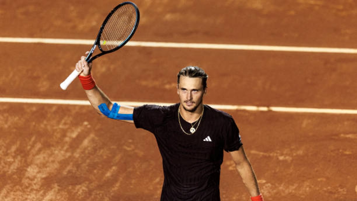 Alexander Zverev in Rio de Janeiro. Photo: gettyimages