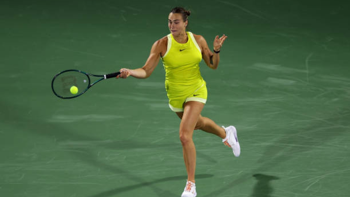 Aryna Sabalenka, opciones de consolidarse como número 1. Foto: gettyimages