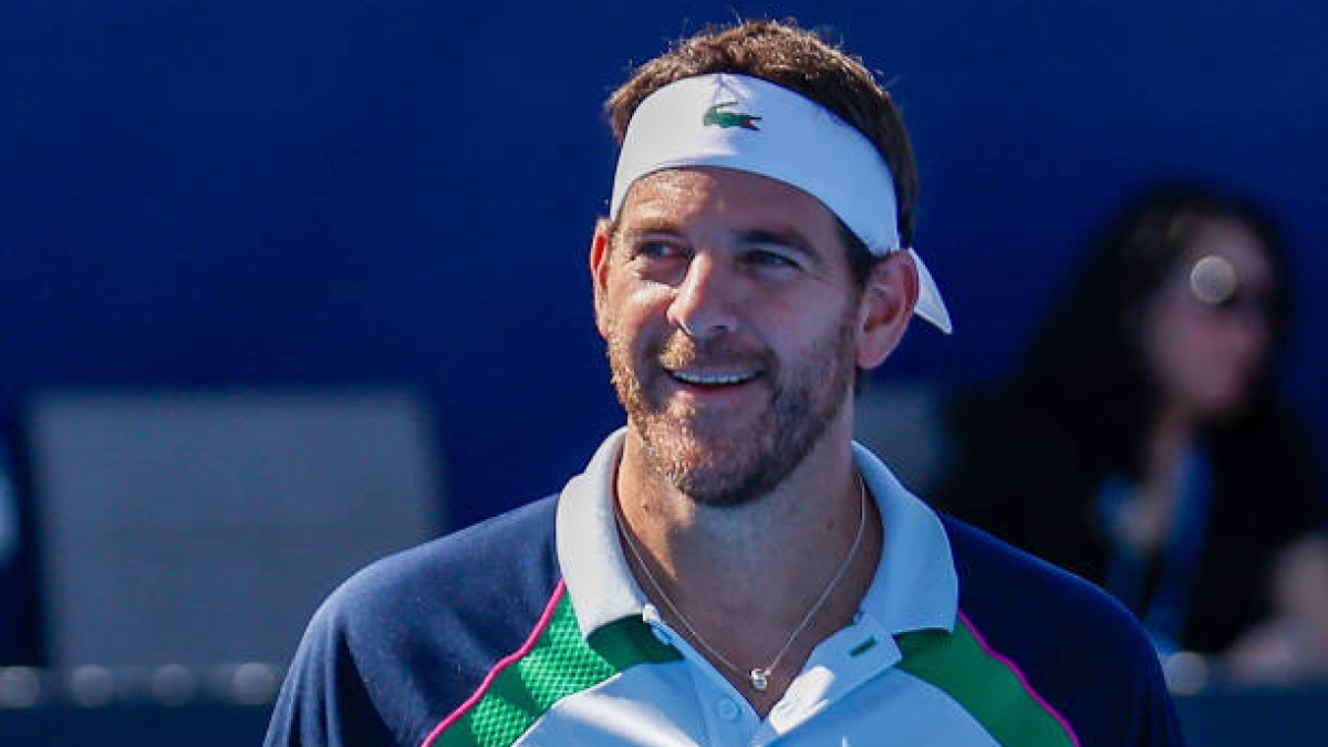 Juan Martín del Potro. Fuente: Getty