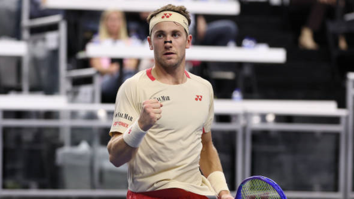 Casper Ruud at the ATP in Dallas 2025. Photo: Getty