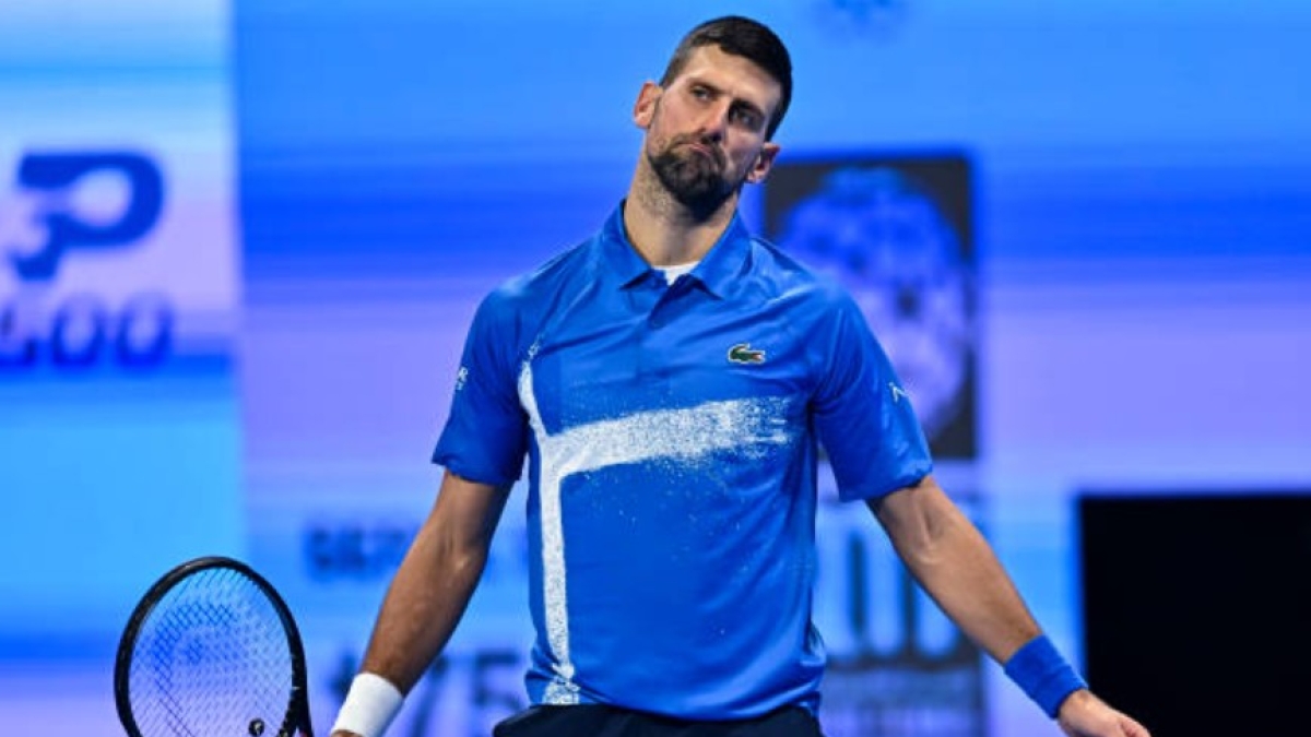 Novak Djokovic en el ATP Doha 2025. Foto: Getty