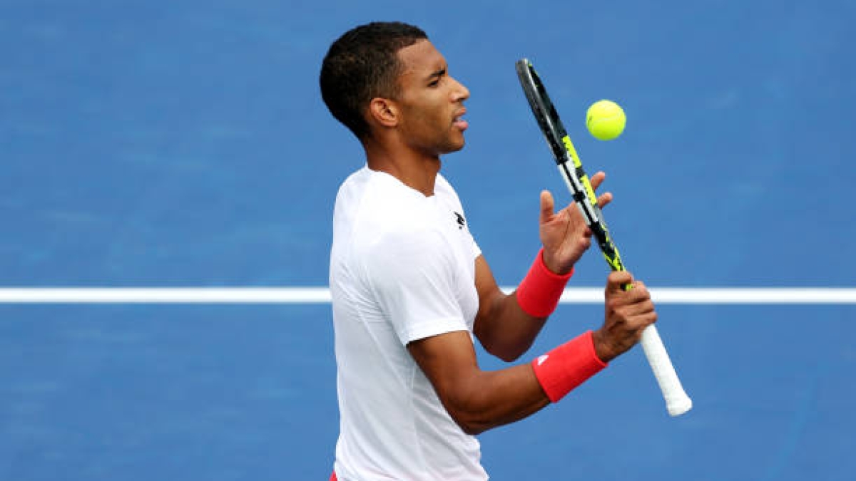 Félix Auger-Aliassime, semifinalista en Dubái. Foto: gettyimages