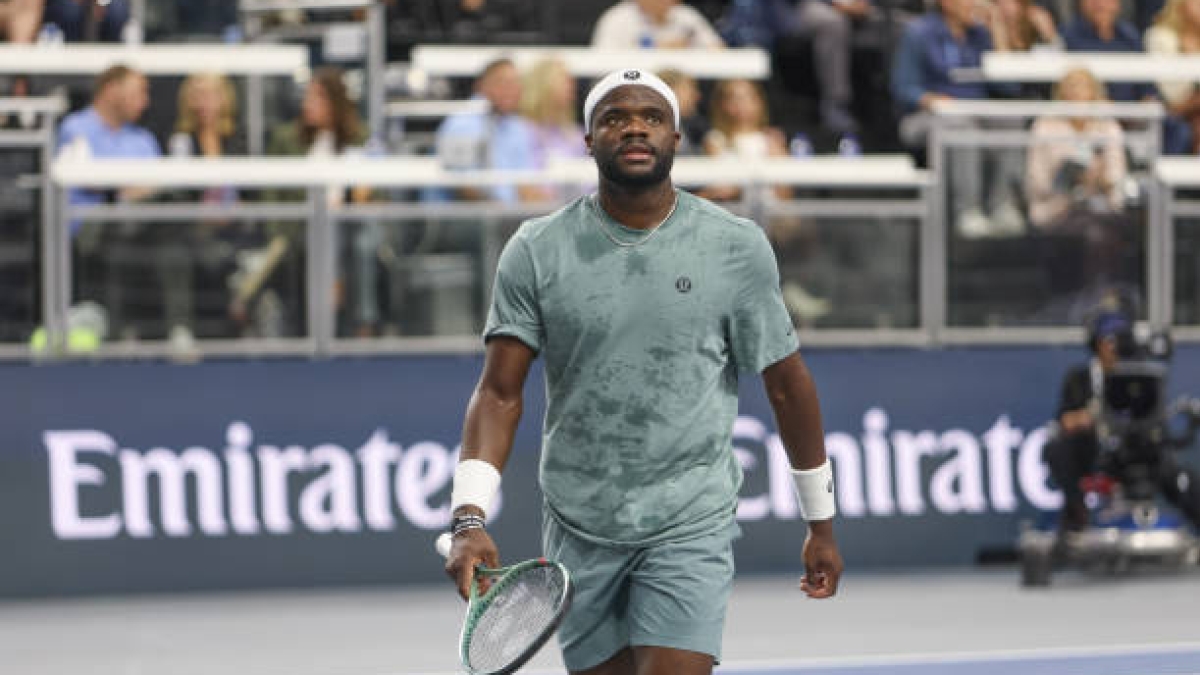 Frances Tiafoe, en Dallas. Foto: gettyimages