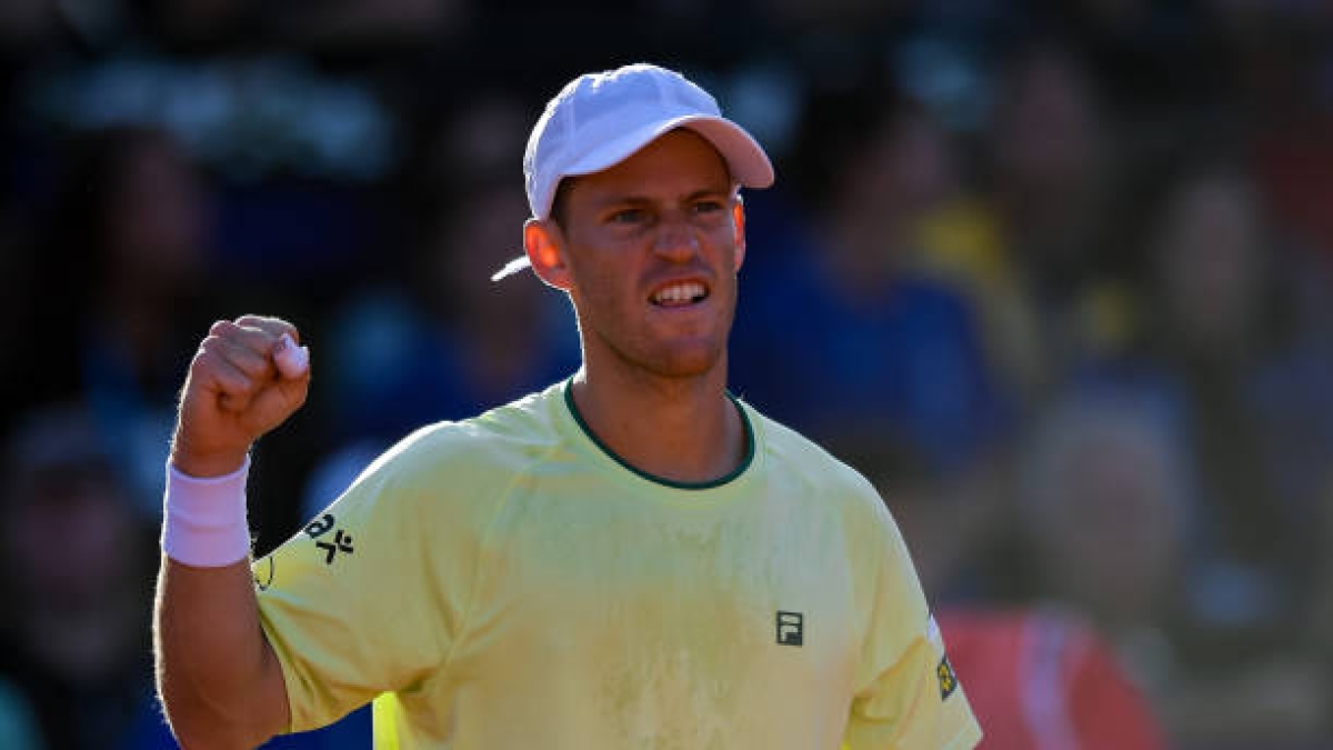 Tribute to Diego Schwartzman. Photo: gettyimages