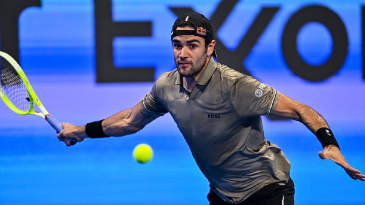 Matteo Berrettini valora su trabajo en Doha. Foto: gettyimages