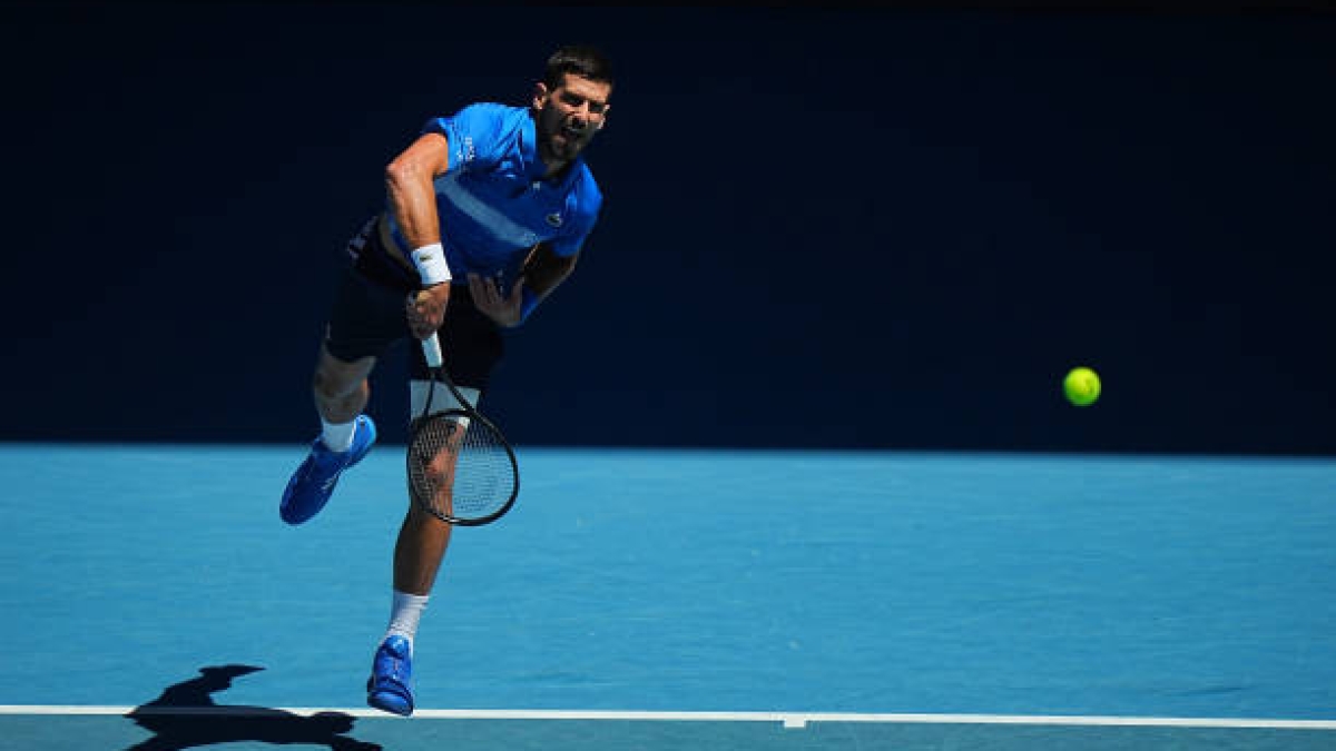 Novak Djokovic, serious problem. Photo: gettyimages