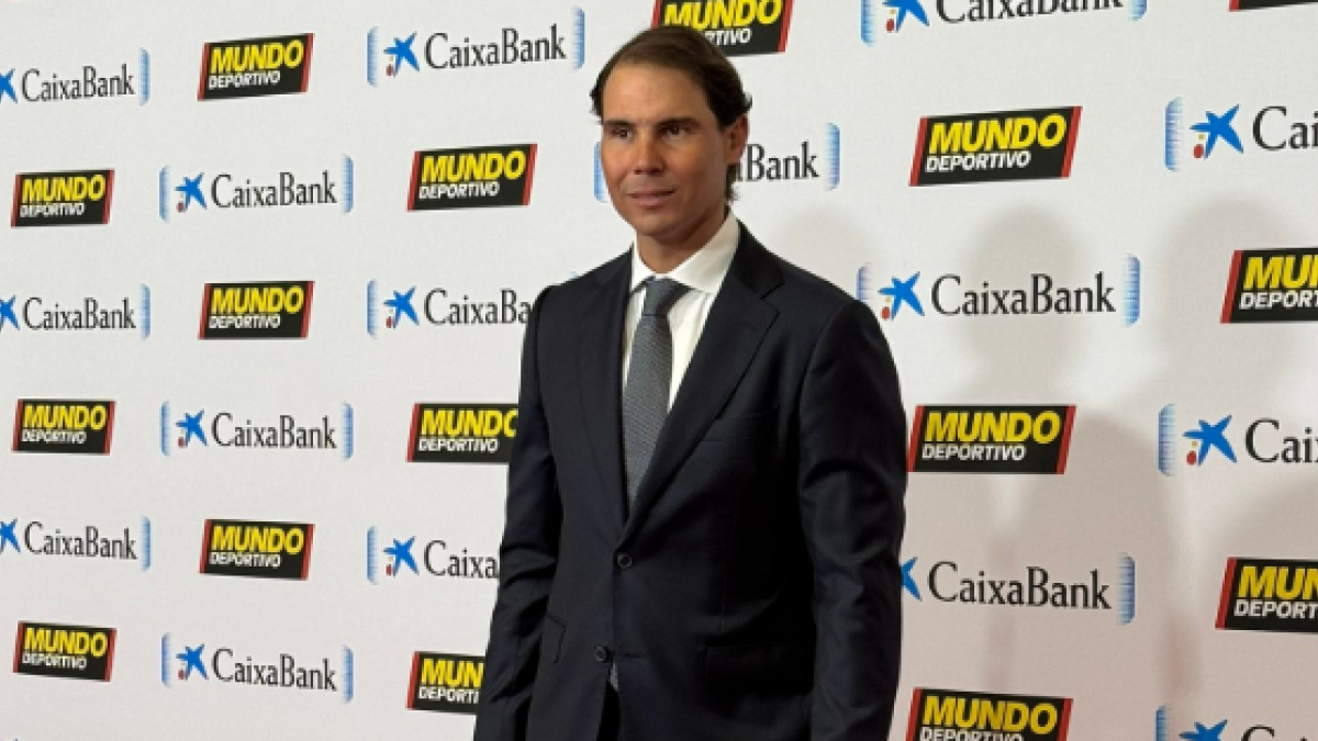 Rafa Nadal en "La Gran Gala de Mundo Deportivo" 2025. Foto: MundoDeportivo