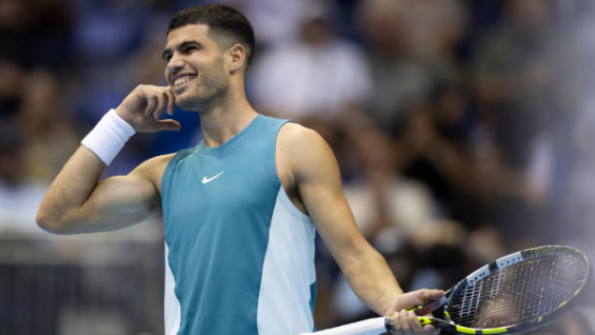 Alcaraz is already in Indian Wells after his exhibition in Puerto Rico. Photo: Getty Images