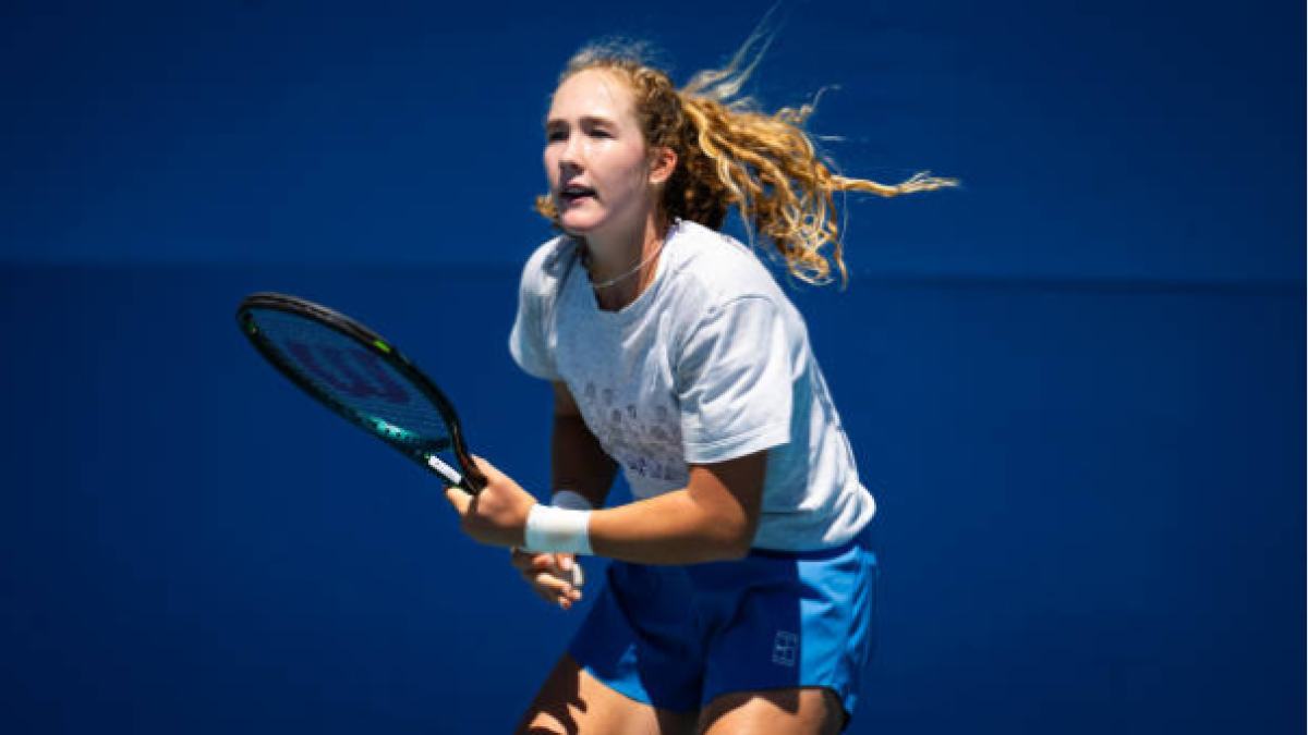 Andreeva sigue a lo suyo y vence sin problemas a Kudermetova en su debut en Miami. Foto: Gettyimages
