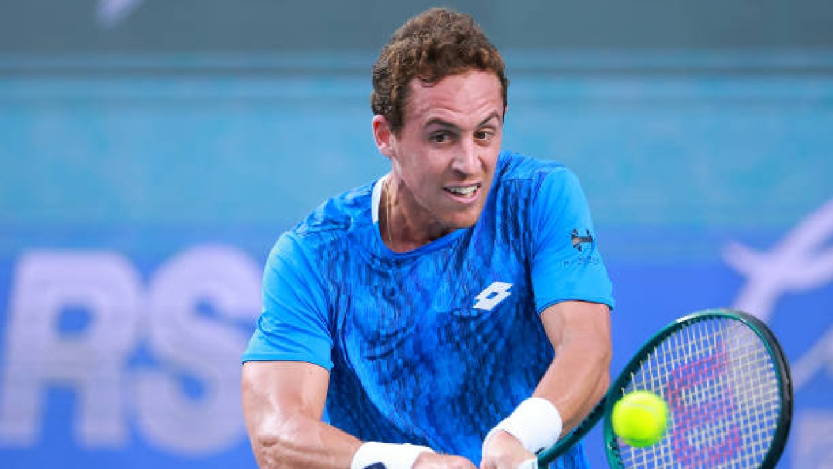ATP Marrakech 2025. Carballés starts off on the right foot in search of his second title. Photo: Getty Images