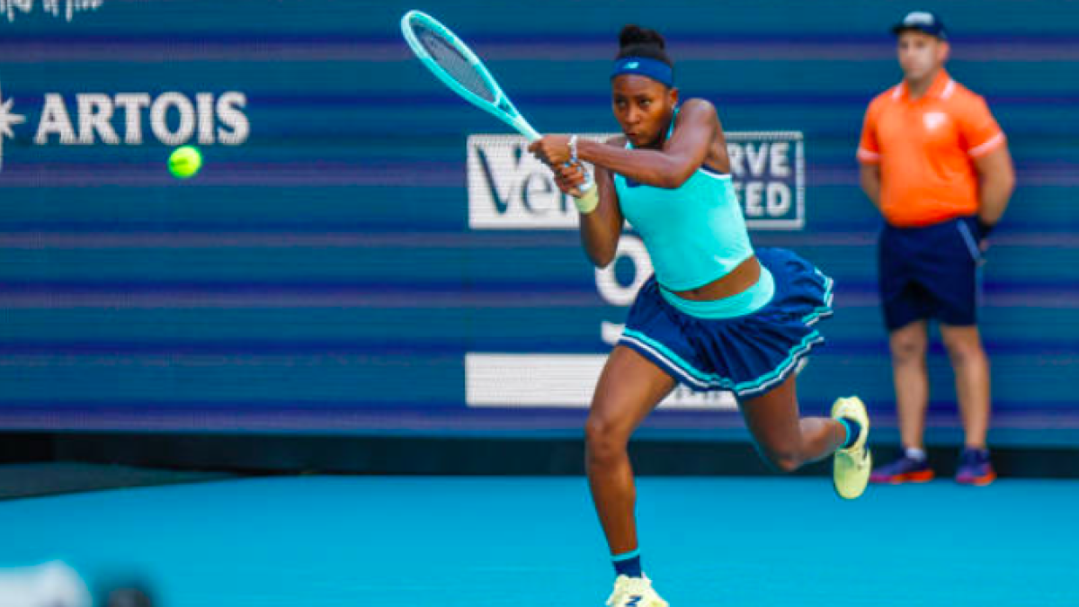 Coco Gauff takes another step in the Miami Open 2025. Source: Getty