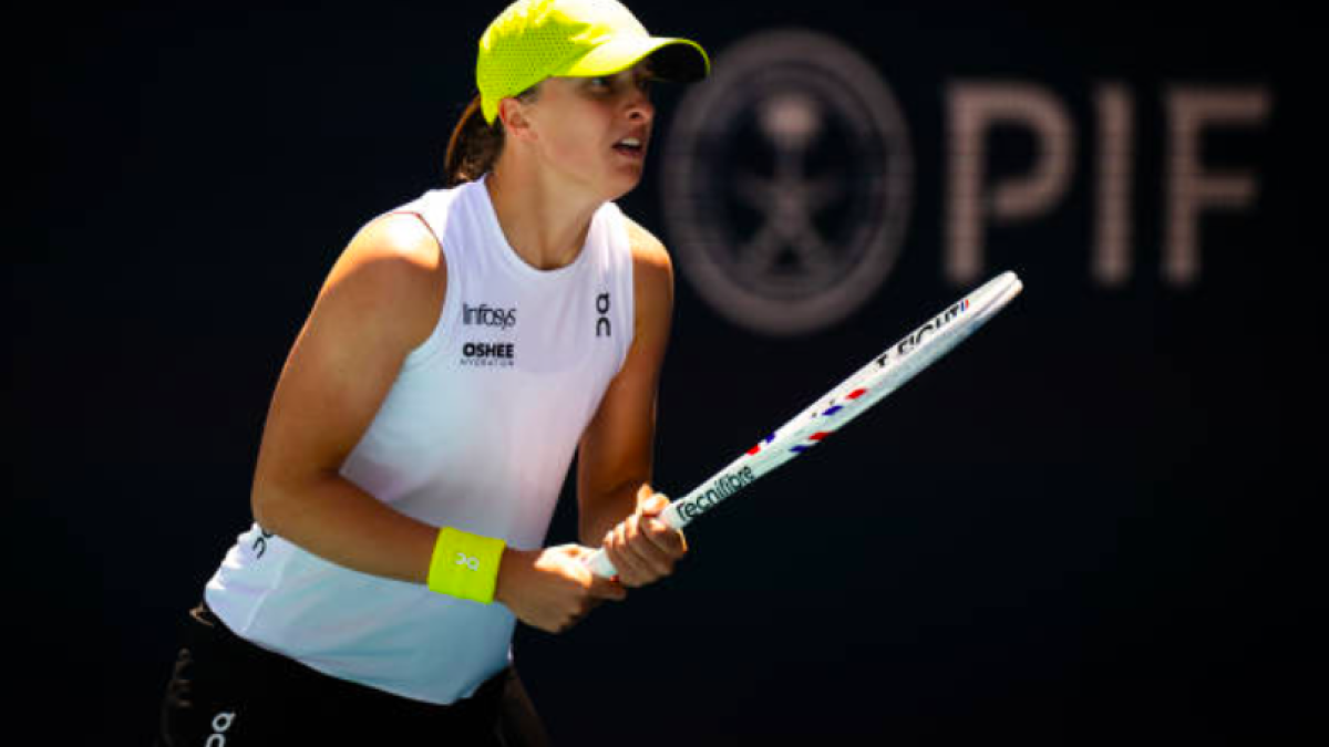 Iga Swiatek Sets a New Record in WTA 1000. Source: Getty
