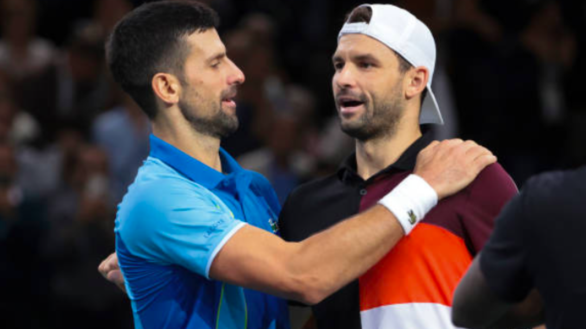 Novak Djokovic y Grigor Dimitrov baten un récord de longevidad. Fuente: Getty