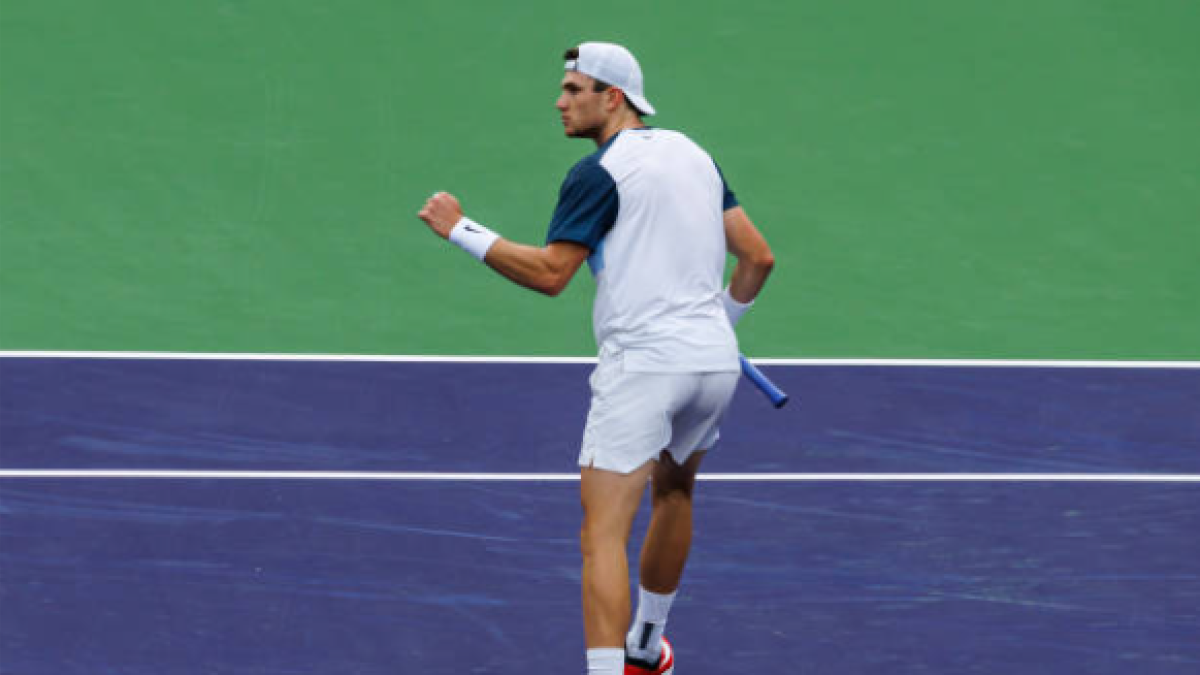 Draper va muy en serio en Indian Wells: se carga a Shelton y espera a Alcaraz o Cerúndolo en semifinales. Foto: Gettyimages