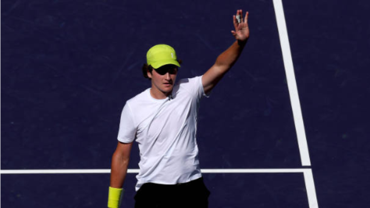 Fonseca no tuvo bastante con su victoria y se fue a entrenar 20 minutos después de su partido. Foto: Gettyimages