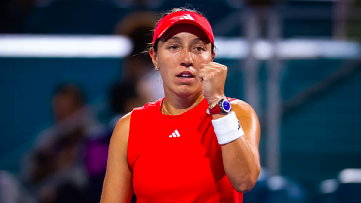 Jessica Pegula vying for the title at the Miami Open 2025. Source: Getty