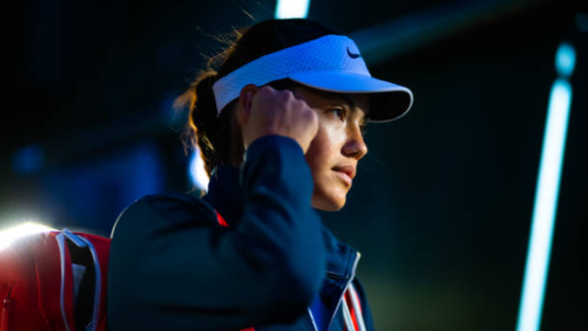 Raducanu, tras caer en la primera ronda de Indian Wells: "No tenía para nada en la cabeza lo que pasó en Dubái". Foto: Gettyimages