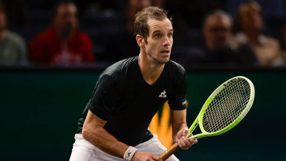 El punto que demuestra que la calidad de Gasquet no pasa con los años. Foto: Gettyimages