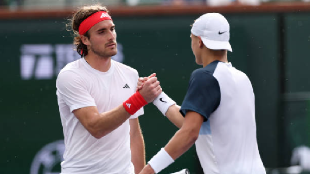Rune and Alcaraz, Tsitsipas' 'kryptonite'. Photo: Getty Images.