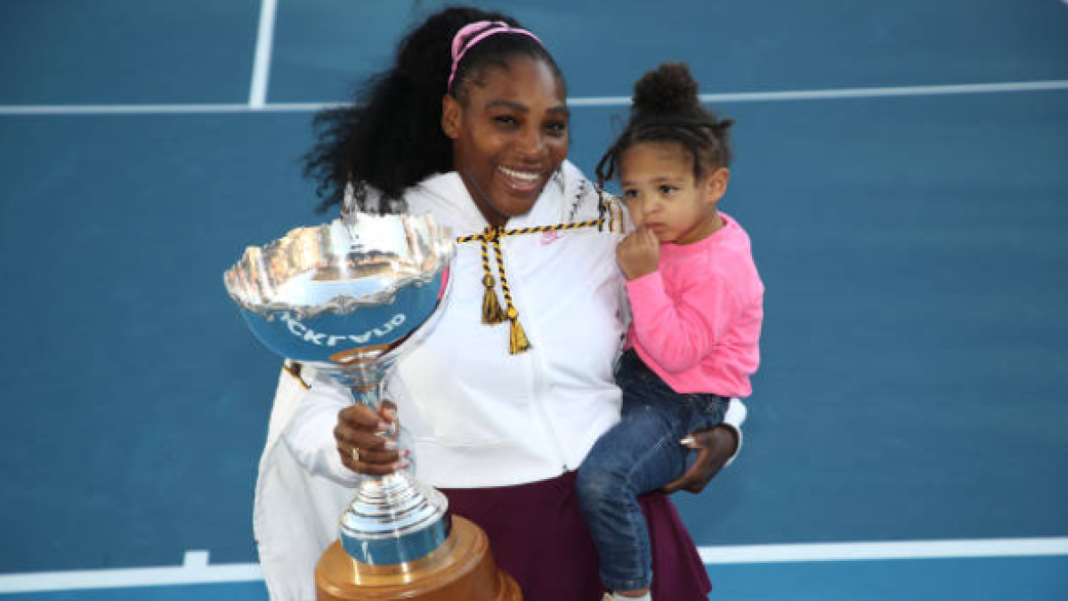 The WTA will offer paid maternity leave to pregnant players, which will be paid by the Saudi PIF. Photo: Gettyimages.