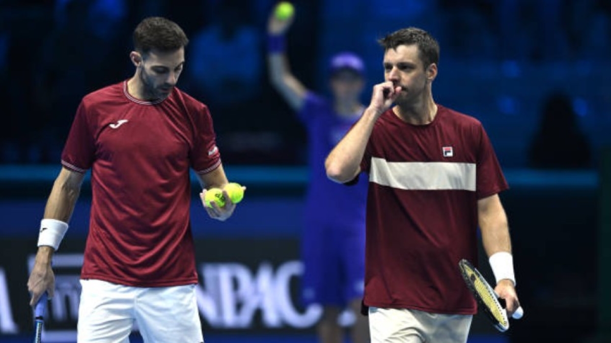 Marcel Granollers and Horacio Zeballos. Photo: Getty