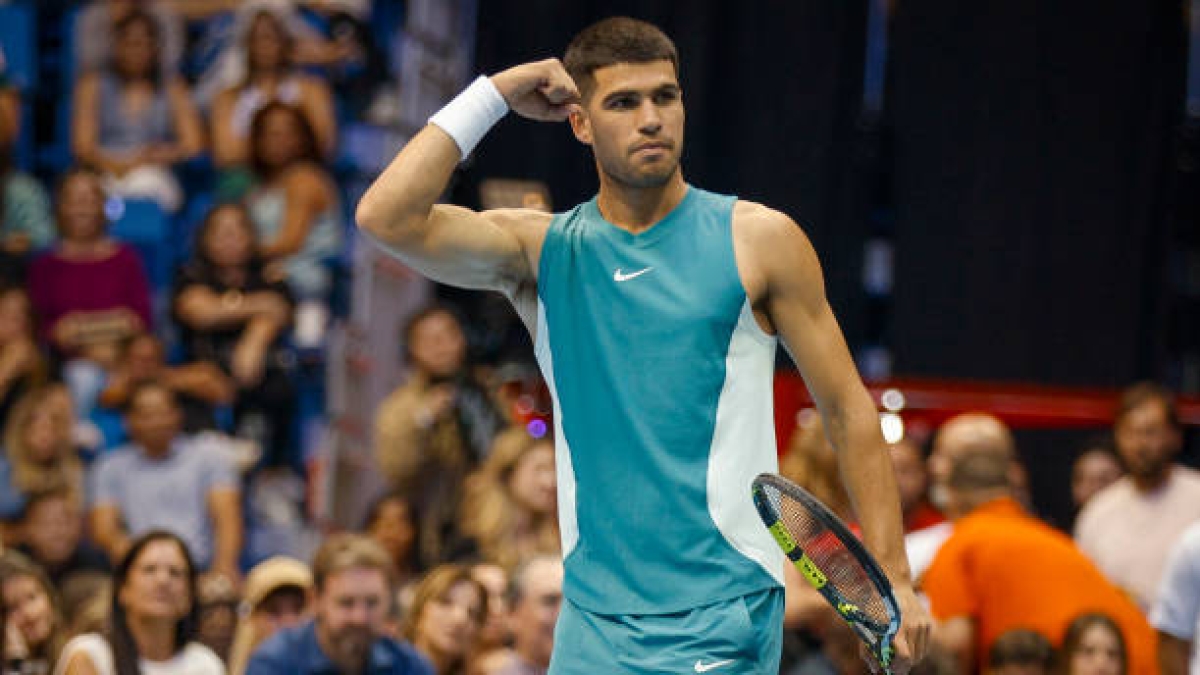 Alcaraz, en Puerto Rico. Foto: gettyimages