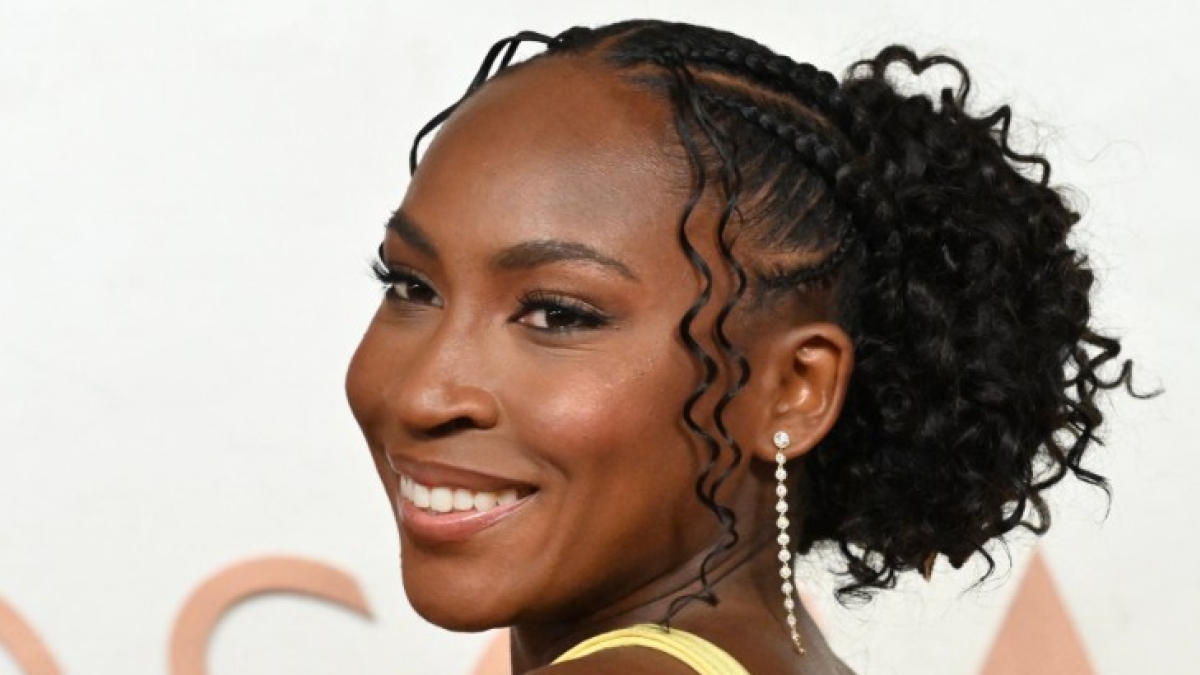 Cori Gauff en los Oscars 2025. Foto: Getty