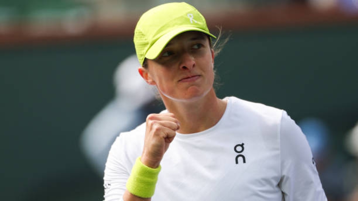 Swiatek: "No es agradable perder contra nadie, siempre quieres la venganza". Foto: Getty