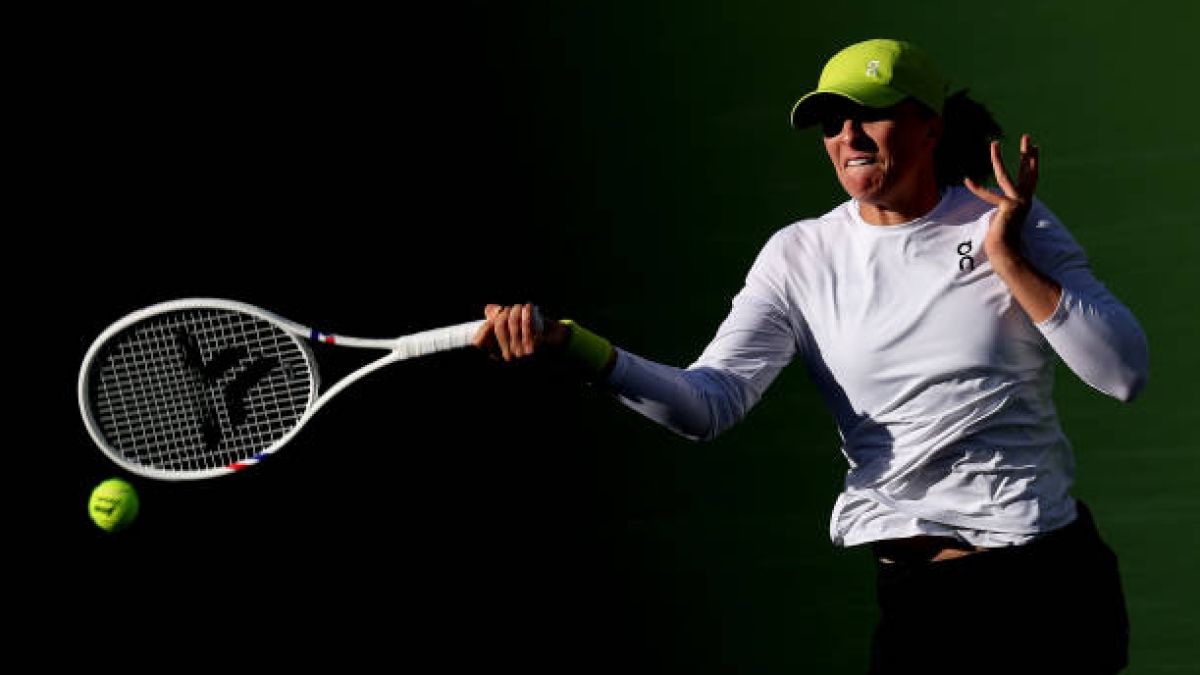 Iga Swiatek, rival in Miami Open 2025. Photo: gettyimages