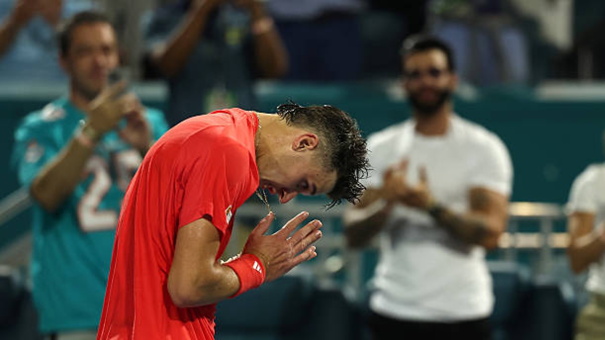 Jakub Mensik, precocidad como campeón de Masters 1000. Foto: gettyimages