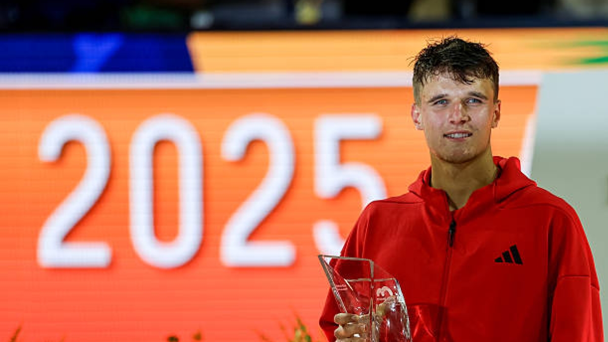 Jakub Mensik, first title in Masters 1000. Photo: gettyimages