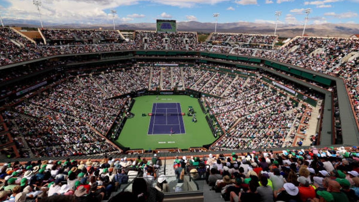 Baja de última hora en Indian Wells 2025. Foto: gettyimages