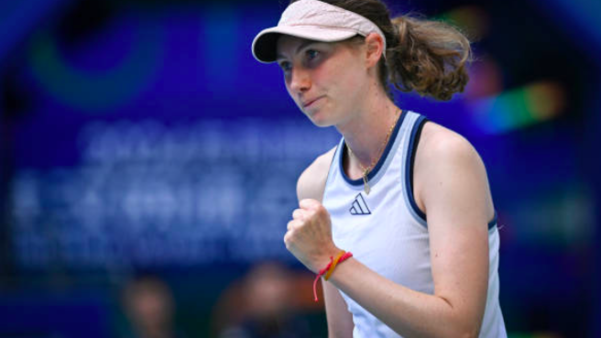 Cristina Bucsa, única victoria española en Bogotá. Fuente: Getty