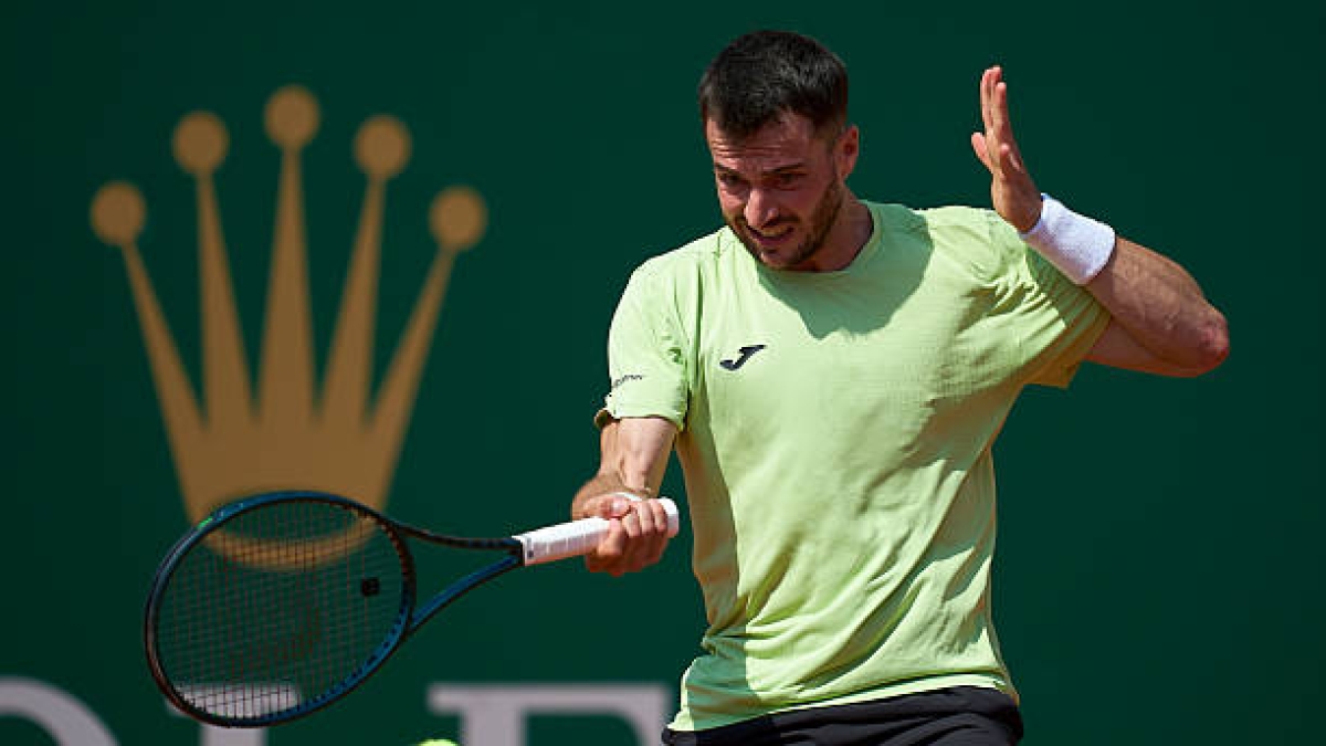 Dos de dos para los españoles en Montecarlo: Martínez y Bautista acceden a los dieciseisavos. Foto: Gettyimages