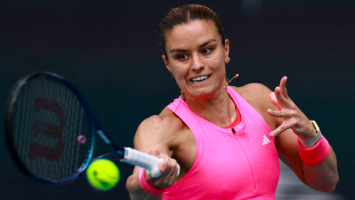 Maria Sakkari habla de su proceso para volver al top10. Fuente: Getty