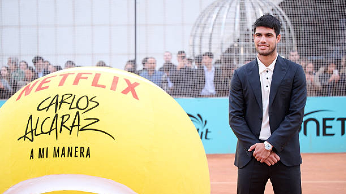 Review of Alcaraz's documentary: The difficult balance between the sacrifice of the tennis player and the happiness of a kid. Photo: Getty Images
