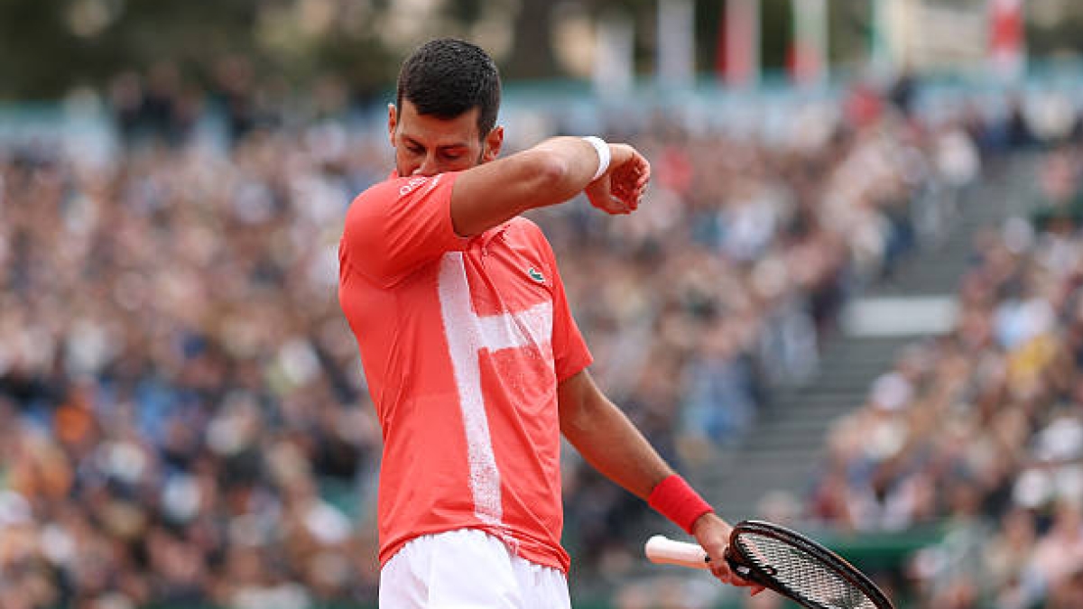 Tabilo repeats the feat and surprises an erratic Djokovic in Monte Carlo. Photo: Gettyimages
