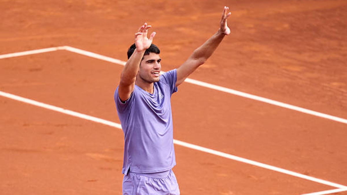 Carlos Alcaraz. Fuente: Getty