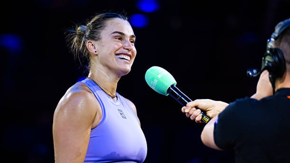Aryna Sabalenka, ambición. Foto: gettyimages