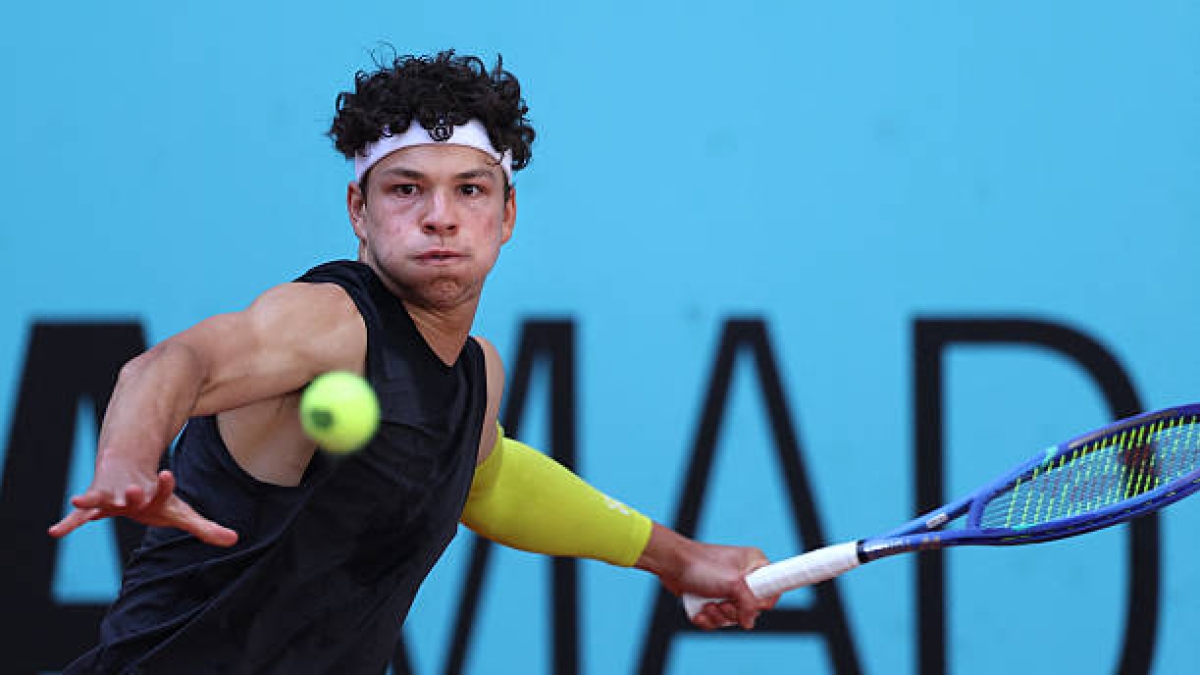 Ben Shelton, miedo de tenistas. Foto: gettyimages