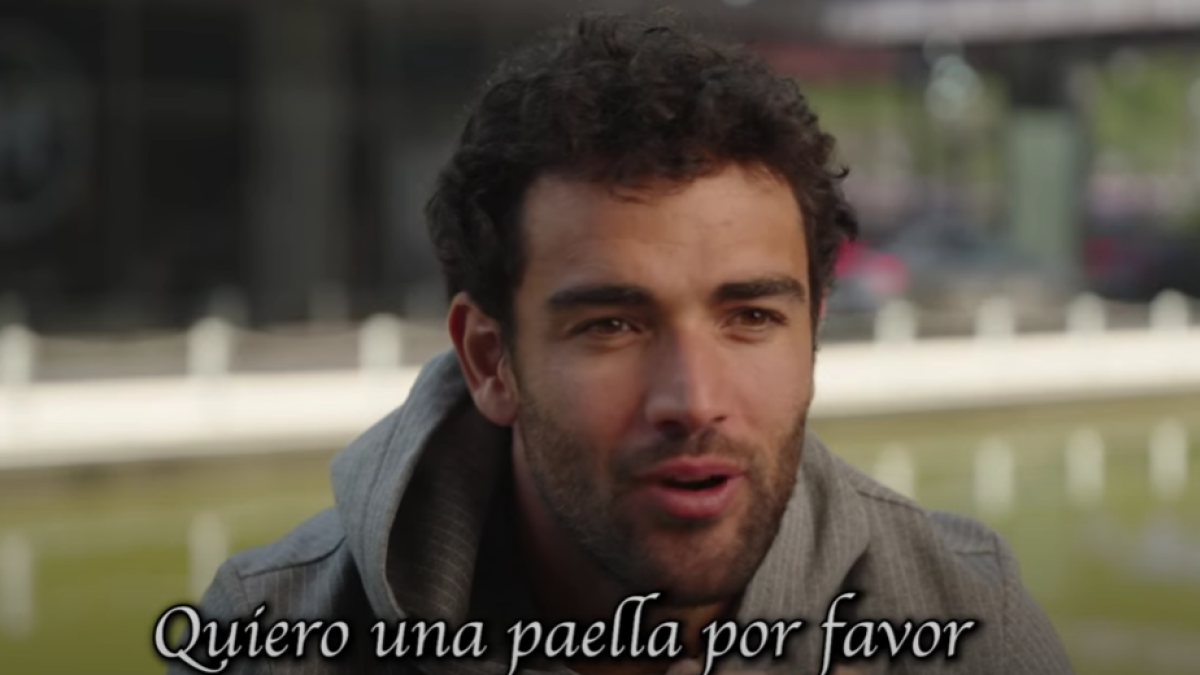 Matteo Berrettini, expresión favorita en español. Foto: gettyimages