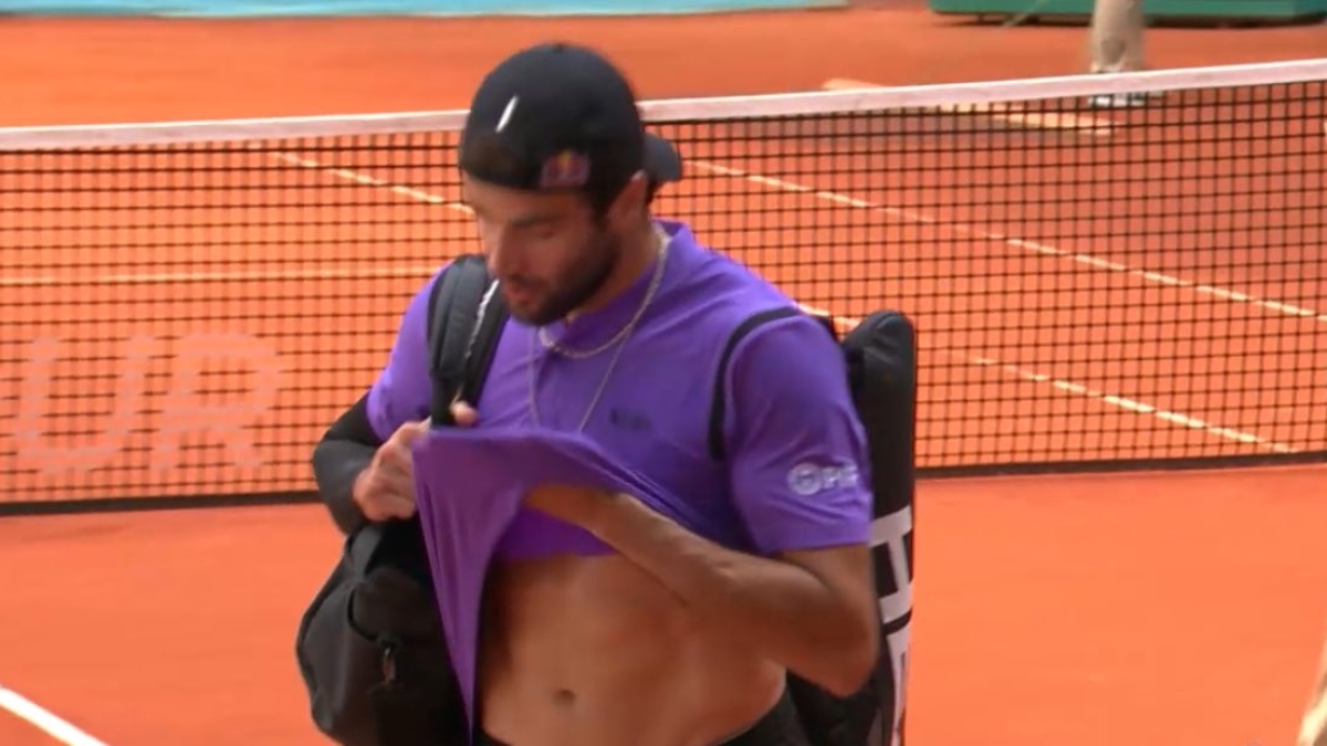 Berrettini desvela el origen de la lesión que le ha obligado a retirarse en Madrid. Foto: MMO