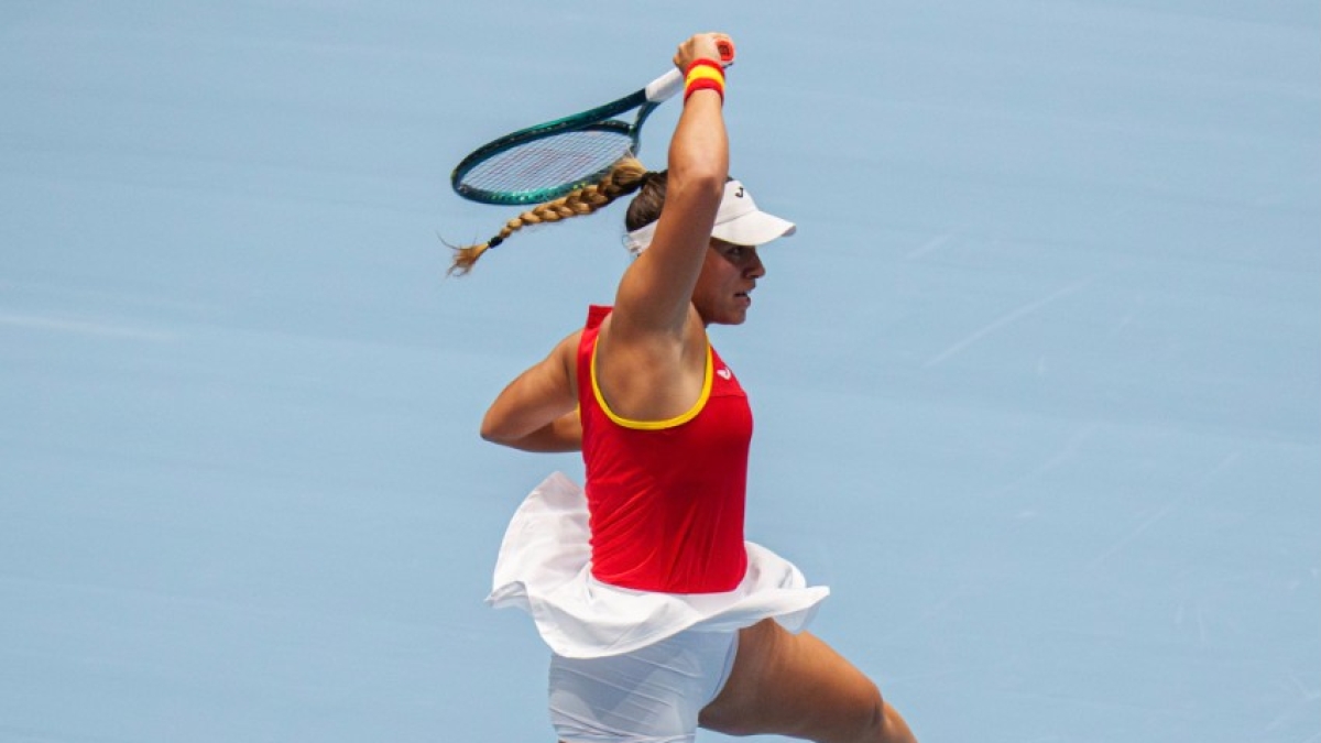 Jessica Bouzas. Photo: @RFETennis on X