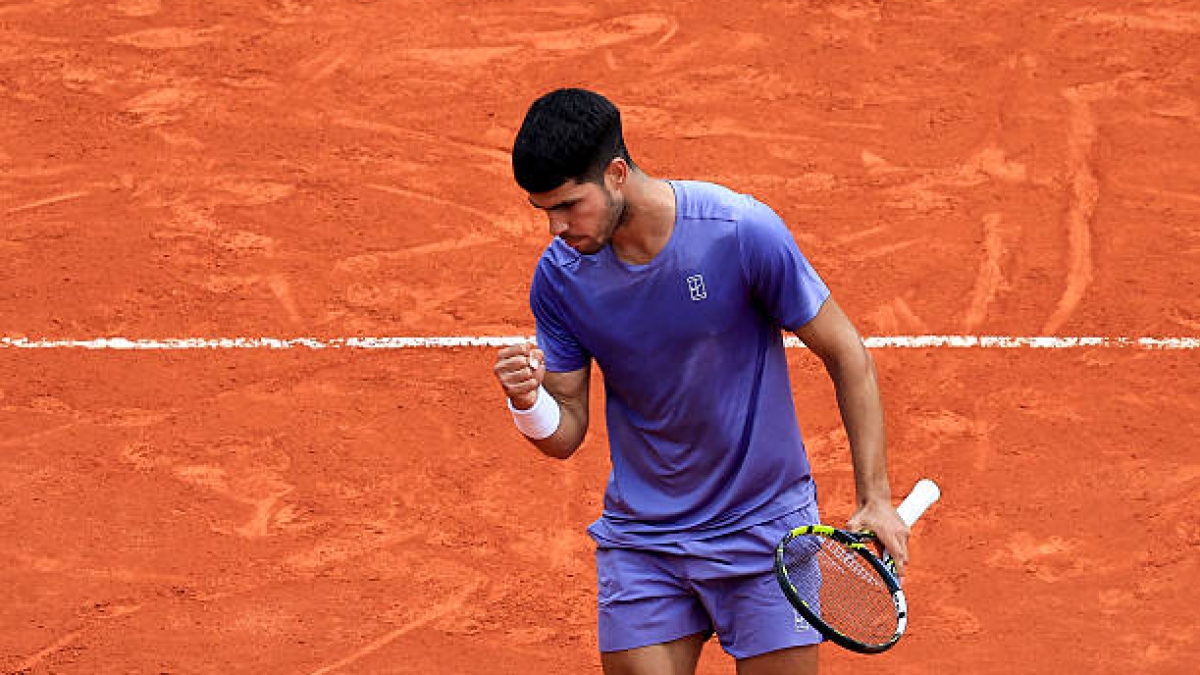 Carlos Alcaraz, finalist statements in Monte Carlo. Photo: gettyimages