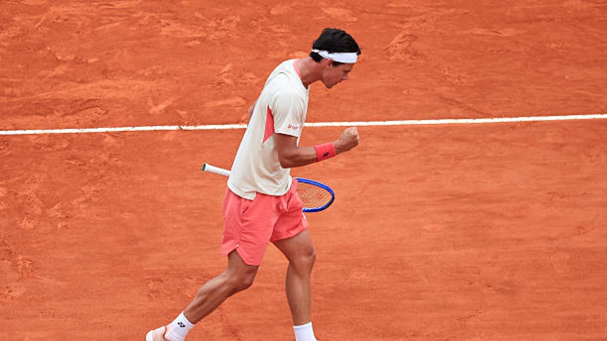Daniel Altmaier at Monte Carlo 2025. Photo: gettyimages