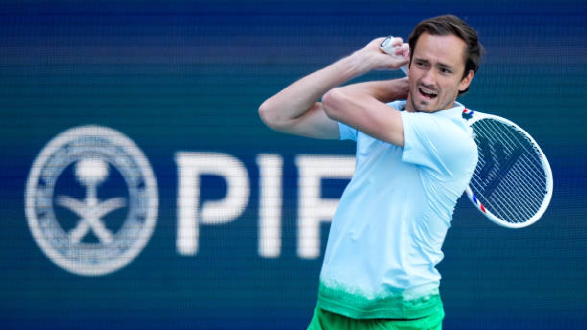 Medvedev: "La vuelta de Sinner será fantástica para el circuito". Foto: Getty