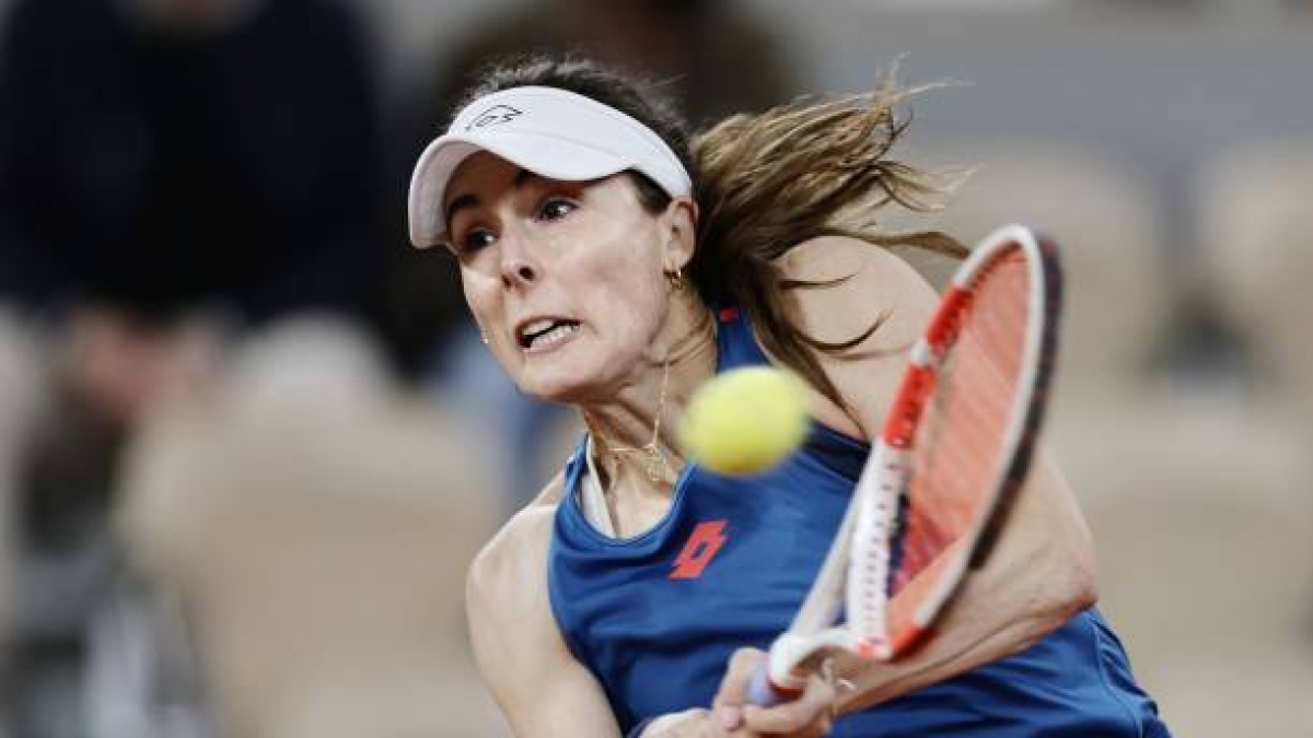 Las dramáticas estadísticas de Alize Cornet en su eliminación del WTA de La Bisbal. Foto: Gettyimages