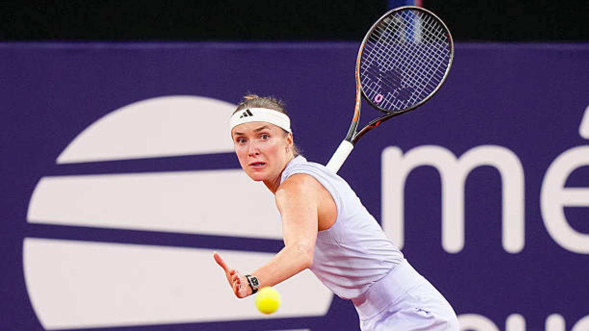 Elina Svitolina, champion in Rouen. Photo: gettyimages