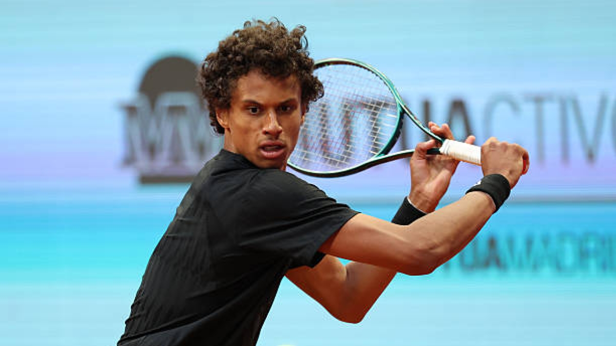 Gabriel Diallo gana a Dimitrov en Mutua Madrid Open 2025. Foto: gettyimages